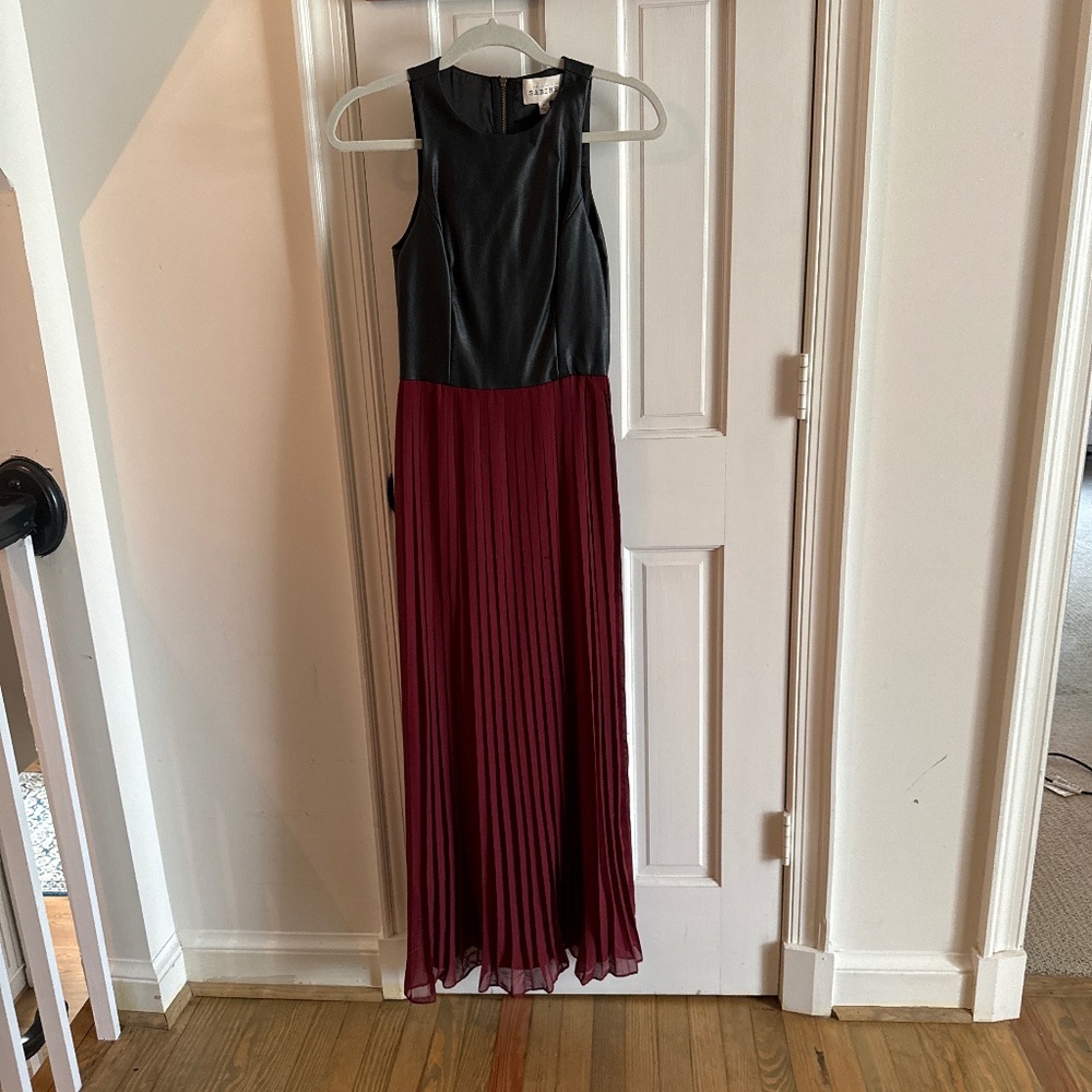 Sabine mixed media dress